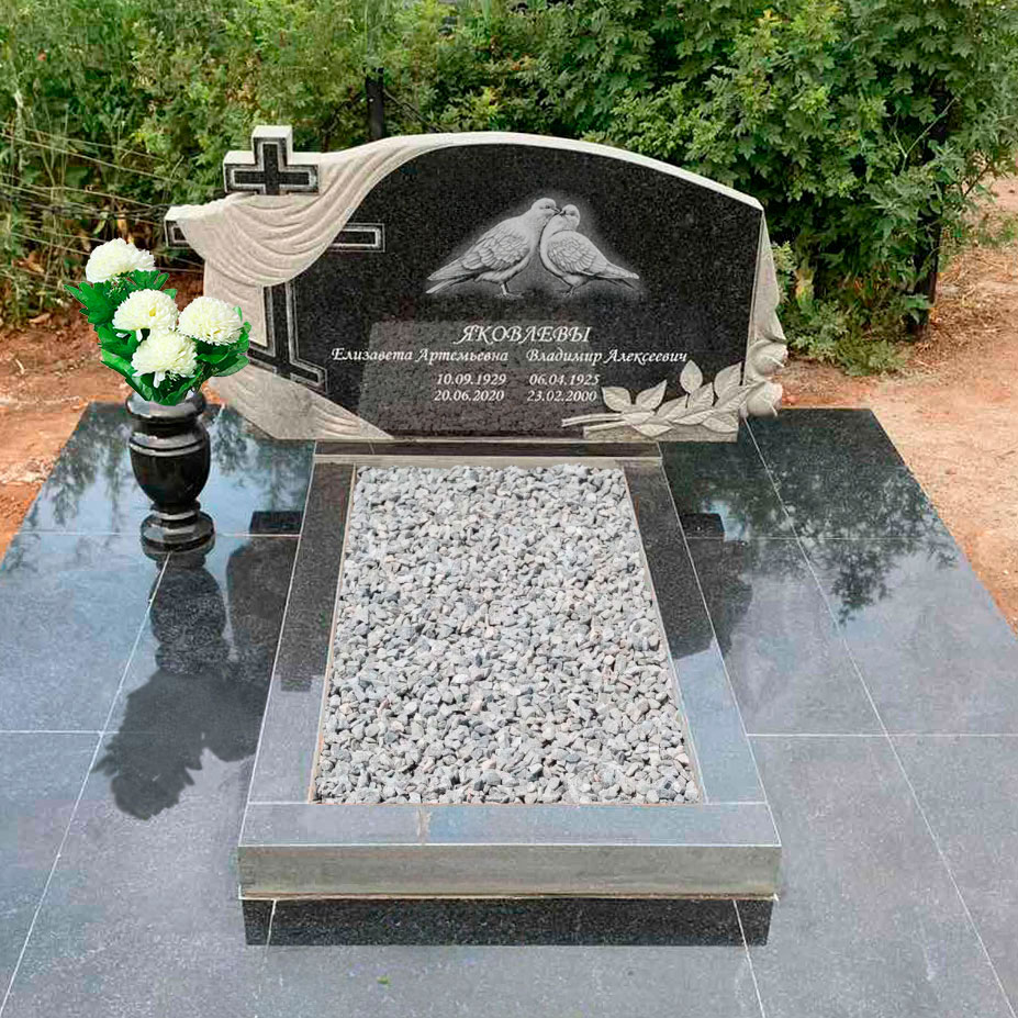 Пример памятника от «Данила – Мастер»