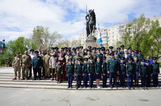 В Оренбургском президентском кадетском училище открылся музей, посвященный СВО