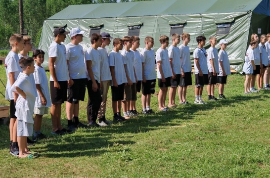 В Тверской области начал работу палаточный лагерь «Ржевский рубеж»