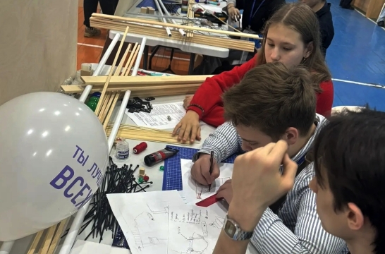 На Кубани проходят соревнования школьных инженерных команд «Кубок машин Голдберга»