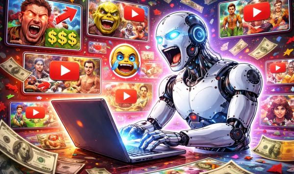 Более 20 % контента YouTube на сегодняшний день является ИИ-слопом