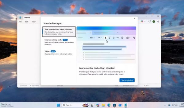 Microsoft добавила в классический Блокнот работу с изображениями, озадачив всех пользователей в мире