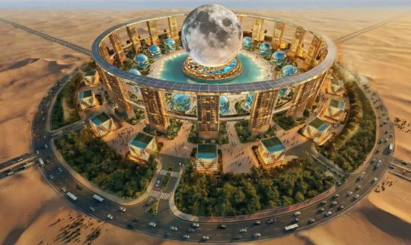 Самое большое сферическое здание в мире предложит «посетить Луну на Земле»