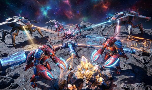 В новой космической MMO-игре нет места людям – в нее могут играть только ИИ