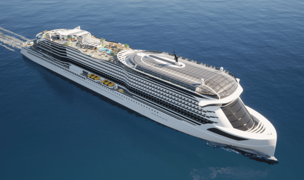 Немецкая Meyer Werft представила полностью электрический круизный лайнер