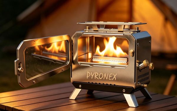 Компактная печь Pyronex заменит плиту, обогреватель и фонарь