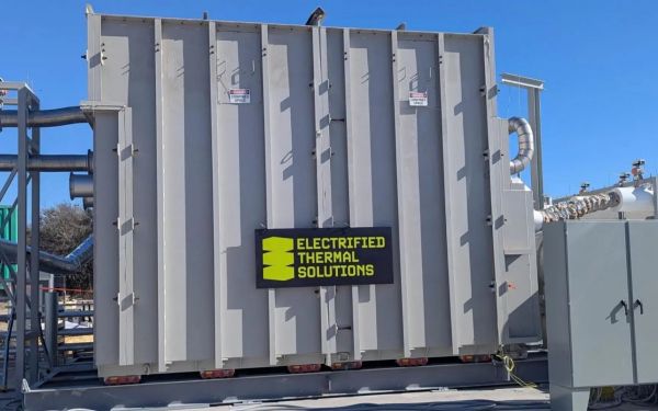 Батарея из кирпичей может нагреваться до 1800°C и запасать энергию в виде тепла