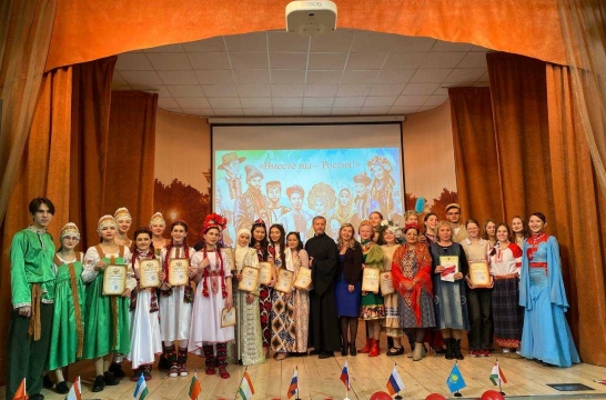 Фестиваль национальных культур &laquo;Вместе мы &ndash; Россия!&raquo; прошел в Новосибирском колледже легкой промышленности и сервиса