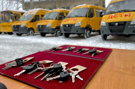 Костромская область приобрела еще 8 школьных автобусов