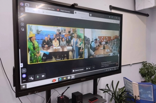 Школьники Бурятии провели Телемост дружбы со сверстниками из ДНР