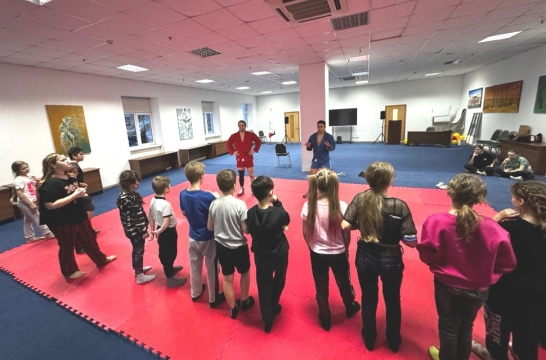 Тренеры Пензенской области провели мастер-классы по самбо для школьников из Белгорода