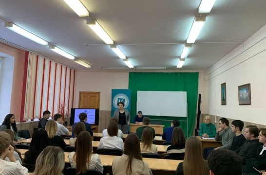 В Калужской области полицейские провели серию лекций по <span id=