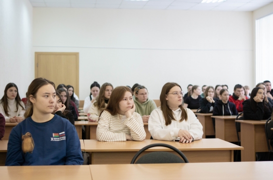 В Колледже Башкирского педагогического университета прошла встреча с участником СВО