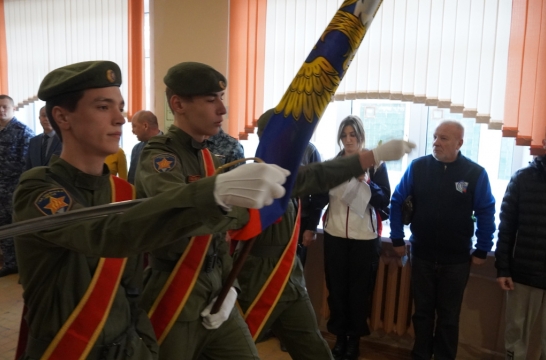 В Саратовском техникуме отраслевых технологий прошла военно-патриотическая игра &laquo;Наследники героев Отечества&raquo;