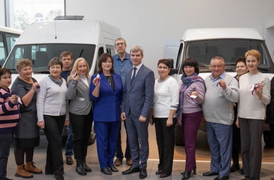 В Воронежской области получили 49 новых школьных автобусов