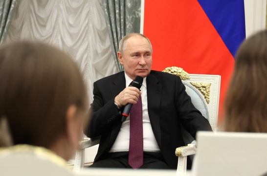 Владимир Путин встретился с победителями и наставниками Всероссийского чемпионата &laquo;Профессионалы&raquo;