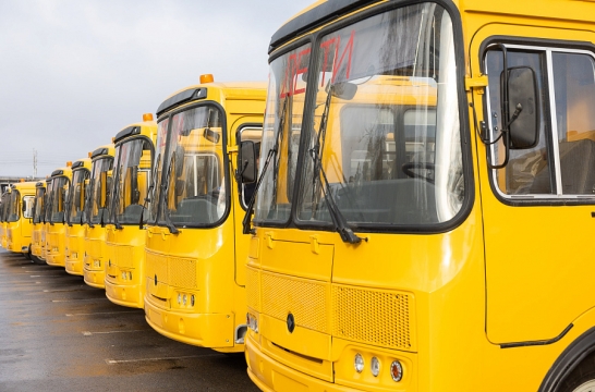Волгоградская область получила 49 новых школьных автобусов